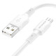 Кабель Borofone BX80 USB-A – Micro-USB (1 м · 12W · 2.4A) (White)