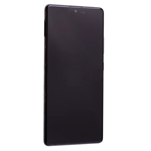 Дисплей для Samsung G770 Galaxy S10 Lite с тачскрином в рамке (Black) (Original)