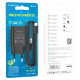 Мережевий зарядний пристрій Borofone BA68A USB-A (10.5W · 2.1A) з кабелем USB-A – Lightning (Black)
