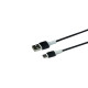 Кабель Borofone BX84 USB-A – Type-C (1 м · 15W · 3A) (Black)