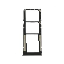 Тримач SIM-карти для Xiaomi Redmi Note 8T (версія на 2×SIM) (Black)