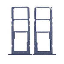 Тримач SIM-карти та карти пам’яті для Samsung A037M Galaxy A03s (2021) (2×SIM, карта пам’яті) (Blue)