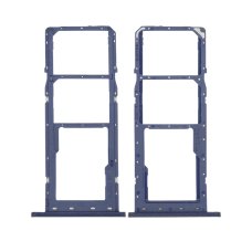 Тримач SIM-карти та карти пам’яті для Samsung A037M Galaxy A03s (2021) (2×SIM, карта пам’яті) (Blue)