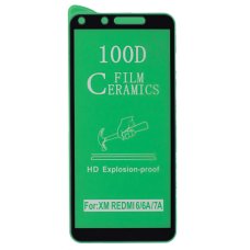 Захисна плівка Ceramic для Xiaomi Redmi 6 (Full Glue) (Black)