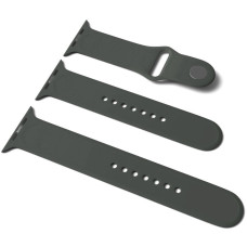 Ремешок для Apple Watch 42/44/45/49 мм Band Silicone, 2 шт (Olive)