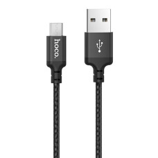 Кабель Hoco X14 Times Speed USB-A to Micro USB 12W 2.4A 1м black
