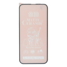 Защитная пленка Ceramic Matte для Apple iPhone 14 Plus (Full Glue) (Black)
