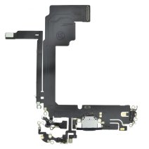 Шлейф для Apple iPhone 15 Pro Max с разъемом зарядки (Black Titanium)