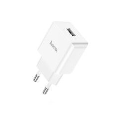 Мережевий зарядний пристрій Hoco C106A USB-A (10.5W · 2.1A) (White)