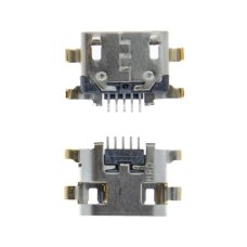 Разъем зарядки для LG K11 5 pin (6 креплений) (контакты посередине) (Micro USB) без шлейфа (Original PRC)