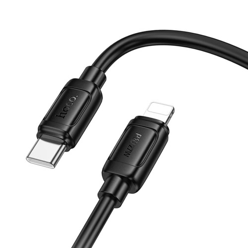 Кабель Hoco X115 Surpass Type-C – Lightning (1 м · 27W · 3A) (Black)