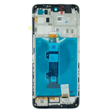 Дисплей для Motorola XT2231 Moto G22 з тачскріном в рамці (Black) (Original)