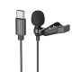 Беспроводной петличный микрофон Borofone BFK11 Type-C (Black)