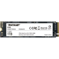 SSD-накопитель Patriot P300 1TB M.2 2280 NVMe