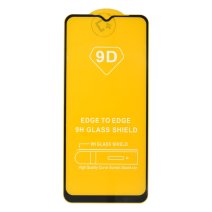 Защитное стекло в тех упаковке для Realme C3 (Full Glue) (0.3 мм, 2.5D) (Black)