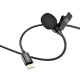 Бездротовий петличний мікрофон Hoco L14 Lightning (Black)