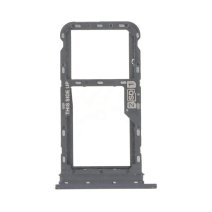 Держатель SIM-карты и карты памяти для Motorola XT2133 Moto G60s (версия на 2×SIM) (Gray)