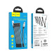 Кабель Hoco U103 Orbit USB-A – Type-C (1 м · 12W · 2.4A) (Black)