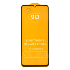 Защитное стекло в тех упаковке для Poco C65 (Full Glue) (0.3 мм, 2.5D) (Black)