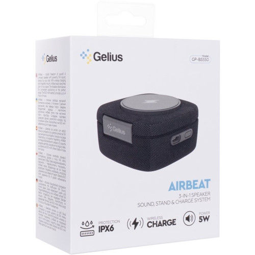 Bluetooth колонка Gelius AirBeat GP-BS550 (Black)