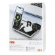 Беспроводное зарядное устройство R11 4в1 with clock (15W) (Black)