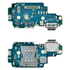 Нижня плата для Samsung S908 Galaxy S22 Ultra з роз’ємом зарядки та мікрофоном (Original Used)