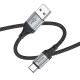 Кабель Hoco X102 USB-A – Type-C (1 м · 15W · 3A) (Black)