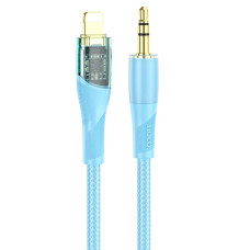 Аудиокабель AUX Hoco UPA25 Lightning – 3.5 мм (1 м) (Blue)