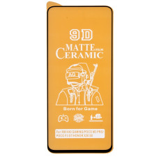Защитная пленка Ceramic Matte для Xiaomi Redmi Note 11 SE (5G) (Full Glue) (Black)