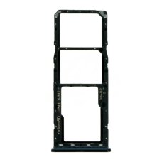 Держатель SIM-карты и карты памяти для Samsung M315 Galaxy M31 (2020) (версия на 2×SIM) (Black)