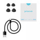 Наушники Bluetooth Proove Intro Pro TWS with ANC (APP) (Black)