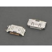 Роз'єм зарядки для Samsung C3010 (7x15 мм) (reverseS3650)