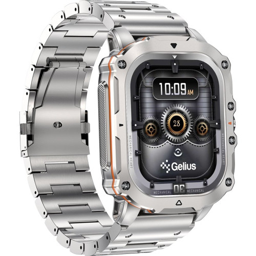 Смарт-годинник Gelius Amazwatch Tactical Heavy GP-SW016 (Silver)