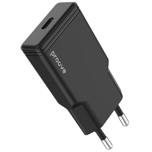 Сетевое зарядное устройство Proove Slender USB-C (20W · 3A) (White)