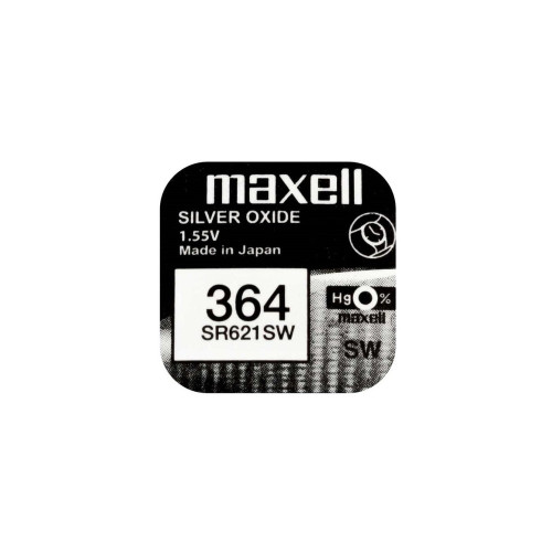 Батарейка Maxell SR621SW 364 (1шт)