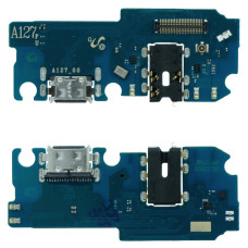 Нижня плата для Samsung A127 Galaxy A12 Nacho (2021) з роз’ємом зарядки та мікрофоном (Original PRC)