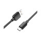 Кабель Hoco X96 USB-A – Type-C (1 м · 27W · 3A) (Black)