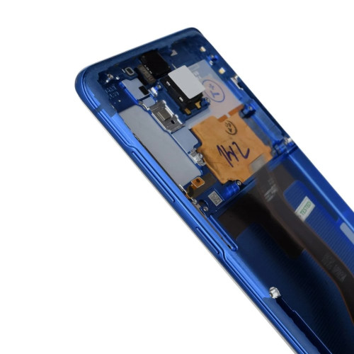 Дисплей для Samsung G985 Galaxy S20 Plus з тачскріном в рамці (Blue) (Original)