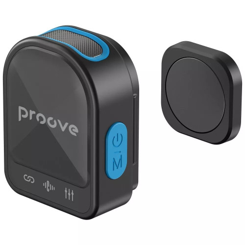 Бездротовий петличний мікрофон Proove DualCast (Black)