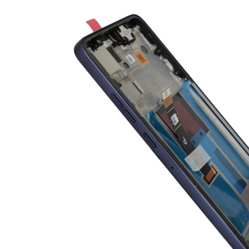 Дисплей для Motorola XT2509 Moto Edge 60 Neo з тачскріном в рамці (Gray) (Original)