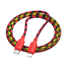 Кабель Hoco X116 Meridian Type-C – Lightning (1 м · 27W · 3A) (Red)
