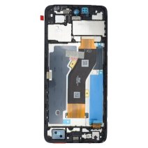 Дисплей для Infinix Smart 8 с тачскрином в рамке (Black) (Original) (ver. TXD)