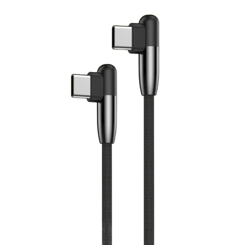 Кабель Budi DC199TT Type-C – Type-C (1.5 м · 65W · 5A) (Black)