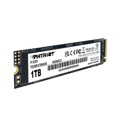 SSD-накопичувач Patriot P320 1TB M.2 2280 NVMe