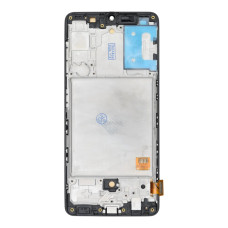 Дисплей для Samsung A415 Galaxy A41 (2020) з тачскріном в рамці (Black) (IPS)