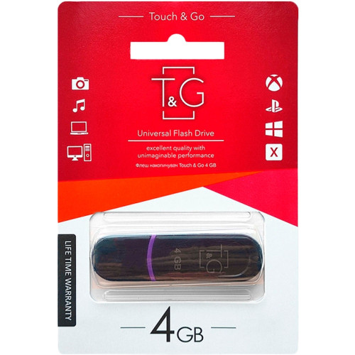 Флешка USB 2.0 TG Jet 012 4Gb black