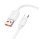 Кабель Hoco X115 Surpass USB-A – Type-C (1 м · 100W · 5A) (White)