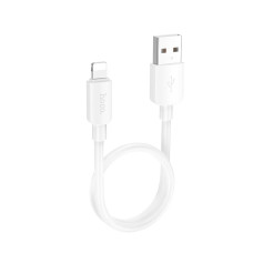 Кабель Hoco X96 USB-A – Lightning (0.25 м · 12W · 2.4A) (White)