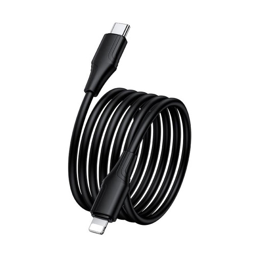 Кабель Hoco X124 Type-C – Lightning (1 м · 27W · 3A) (Black)