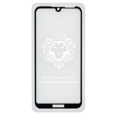 Защитное стекло Lion для Huawei Y5 (2019) (Full Glue) (0.3 мм, 2.5D) (Black)